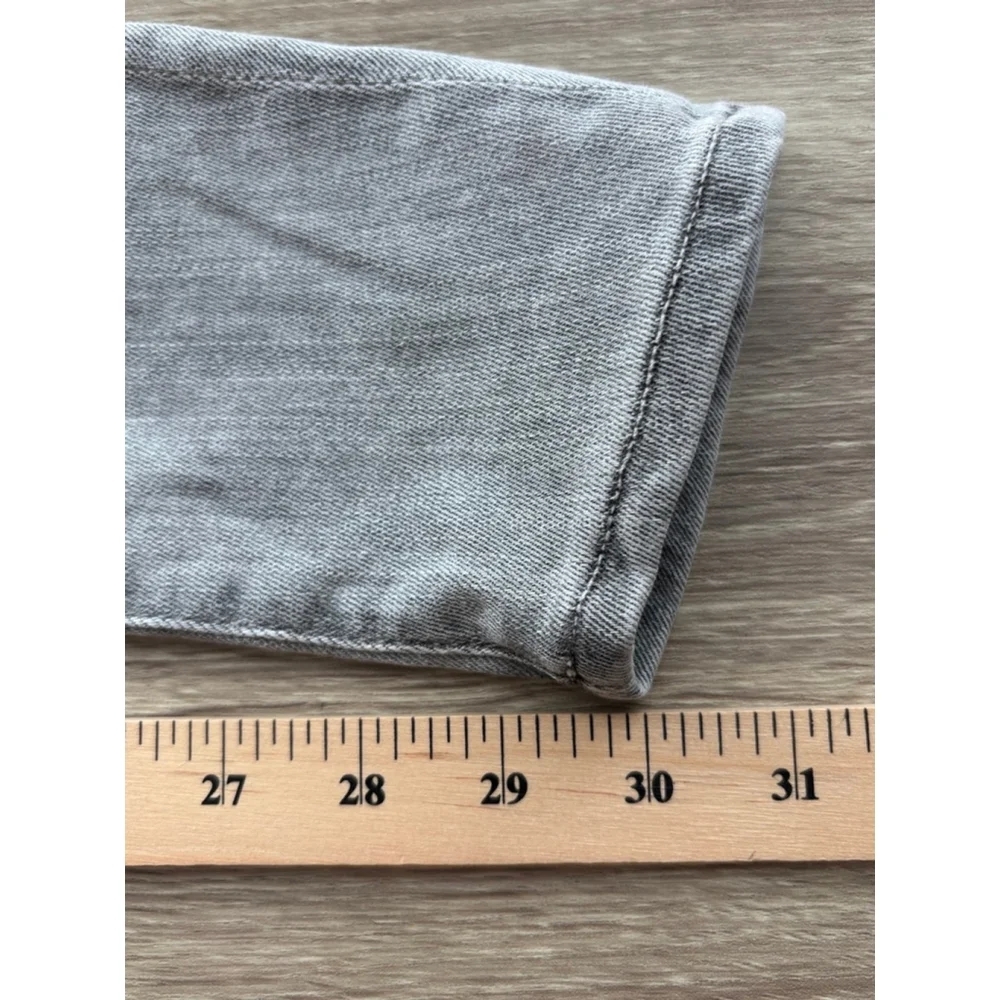 Mother The Looker Pop Grey Skinny Jeans Size 27 - Picture 9 of 15